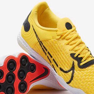 Unisex Nike ReactGato Opti Yellow Indoor Soccer Shoes Size 8